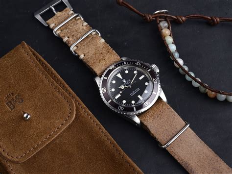 rolex nato strap bond|rolex 20mm leather strap.